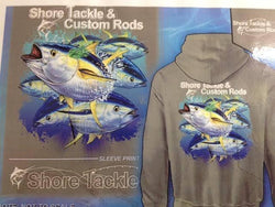 Charcoal grey Shore tackle sweatshirt