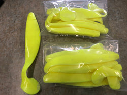 9” Swim Shad bag of 5